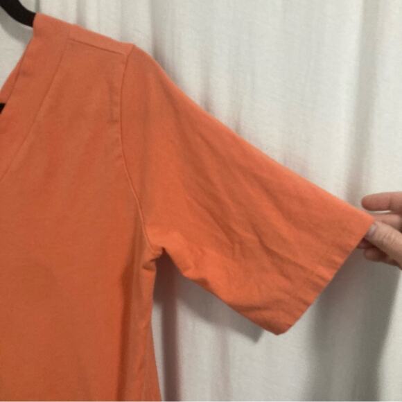 Mod Bod v-neck elbow sleeve soft stretchy top size 2X basic layering everyday - Picture 4 of 4